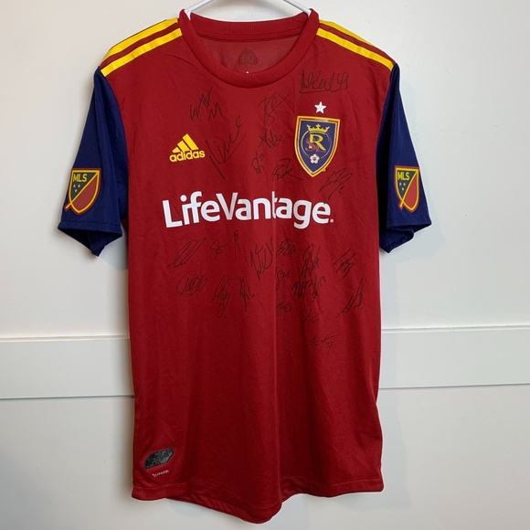 adidas Other - Real Salt Lake Home Authentic Jersey Signed